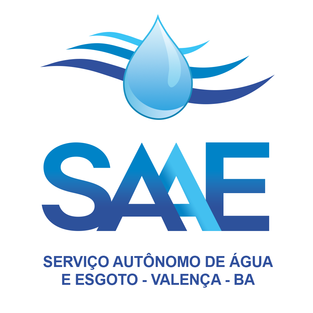 Logomarca do SAAE Valença-BA
