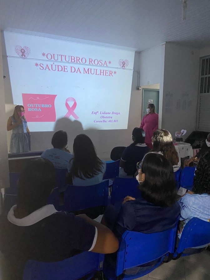 OUTUBRO ROSA: SAAE REALIZA PALESTRA SOBRE “SAÚDE DA MULHER” PARA SERVIDORAS